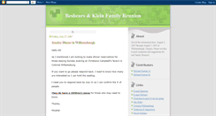 Desktop Screenshot of beshears-klein-reunion.blogspot.com