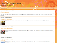 Tablet Screenshot of dietadefinitivadaaline.blogspot.com