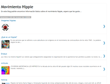 Tablet Screenshot of movimientohippie.blogspot.com