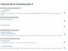 Tablet Screenshot of cienciasdelacomunicacion2.blogspot.com