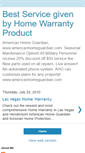 Mobile Screenshot of nevadahomewarranty.blogspot.com