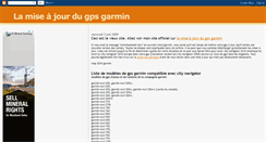 Desktop Screenshot of miseajourgarmin.blogspot.com