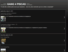 Tablet Screenshot of gang4piscas.blogspot.com