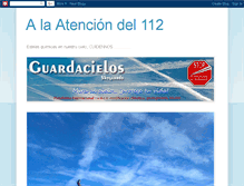 Tablet Screenshot of alaatenciondel112.blogspot.com