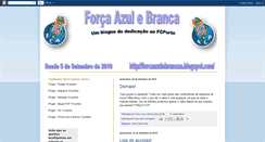 Desktop Screenshot of forcaazulebrancaa.blogspot.com