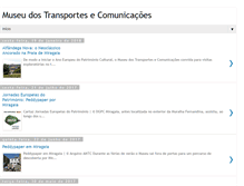 Tablet Screenshot of museutransportescomunicacoes.blogspot.com