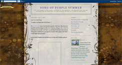 Desktop Screenshot of jamiespurplesummer.blogspot.com