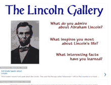 Tablet Screenshot of abelincolntimeline.blogspot.com