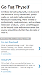 Mobile Screenshot of gofugthyself.blogspot.com