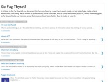 Tablet Screenshot of gofugthyself.blogspot.com