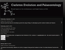 Tablet Screenshot of carletonevopaleo.blogspot.com