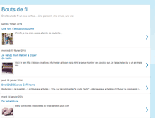 Tablet Screenshot of boutsdefil.blogspot.com