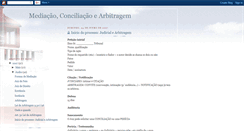 Desktop Screenshot of mediacao-conciliacao-arbitragem.blogspot.com