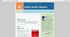 Desktop Screenshot of beachbanterbabylon.blogspot.com