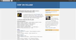 Desktop Screenshot of comunvillage.blogspot.com