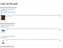 Tablet Screenshot of comunvillage.blogspot.com