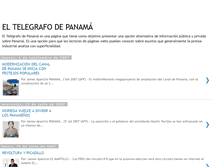 Tablet Screenshot of eltelegrafodepanama.blogspot.com