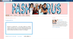 Desktop Screenshot of fashion-r-us-sl.blogspot.com
