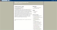 Desktop Screenshot of payroll-income-tax.blogspot.com