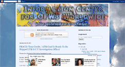 Desktop Screenshot of ofwinfocenter.blogspot.com