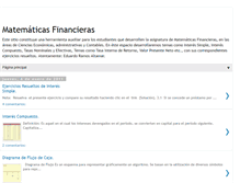 Tablet Screenshot of matematicasfinancieraseu.blogspot.com