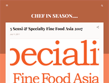 Tablet Screenshot of chefdaniele.blogspot.com