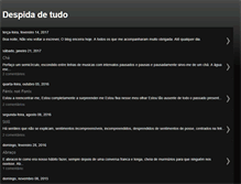 Tablet Screenshot of despidadetudo.blogspot.com