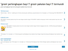 Tablet Screenshot of grosirperlengkapanbayitermurah.blogspot.com