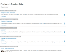 Tablet Screenshot of foxfacebite.blogspot.com