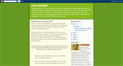 Desktop Screenshot of lisarooney.blogspot.com