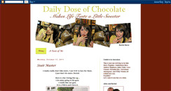 Desktop Screenshot of dailydoseofchocolate.blogspot.com