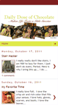 Mobile Screenshot of dailydoseofchocolate.blogspot.com