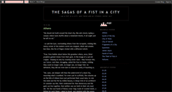 Desktop Screenshot of cityfist.blogspot.com