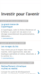 Mobile Screenshot of investir-avenir.blogspot.com