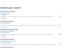Tablet Screenshot of investir-avenir.blogspot.com
