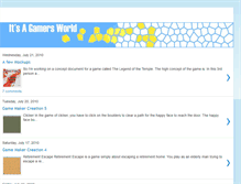 Tablet Screenshot of itsagamersworld.blogspot.com