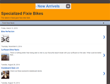 Tablet Screenshot of coolfixiebikes.blogspot.com