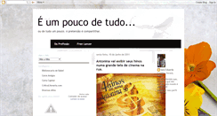 Desktop Screenshot of eumpoucodetudo.blogspot.com