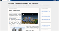 Desktop Screenshot of grande-towers.blogspot.com