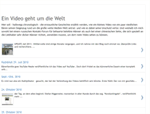 Tablet Screenshot of einvideogehtumdiewelt.blogspot.com