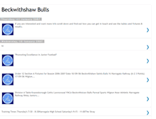 Tablet Screenshot of beckwithshawbullsfc.blogspot.com