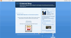 Desktop Screenshot of einternetshop.blogspot.com