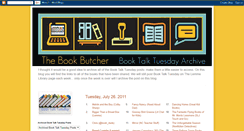 Desktop Screenshot of booktalktuesday.blogspot.com