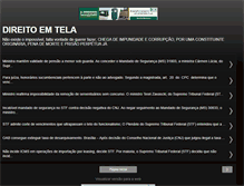Tablet Screenshot of amigododireito.blogspot.com