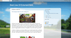Desktop Screenshot of bestlineofentertainment.blogspot.com