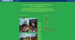 Desktop Screenshot of childrensmission-guyana.blogspot.com