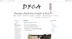 Desktop Screenshot of dfcadesignfashioncraftandart.blogspot.com