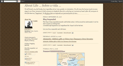 Desktop Screenshot of life-vida.blogspot.com