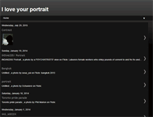 Tablet Screenshot of iloveyourportrait.blogspot.com