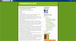 Desktop Screenshot of linguagensdaarte.blogspot.com